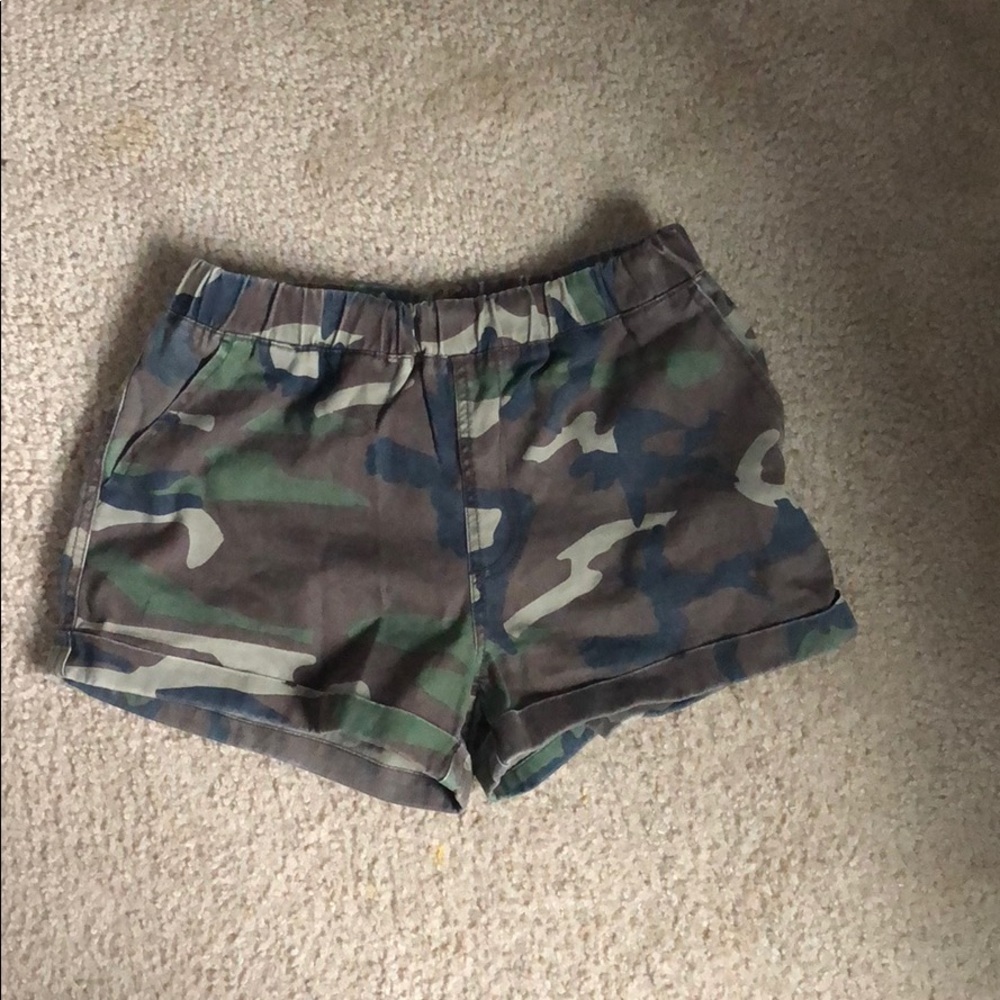Camo shorts